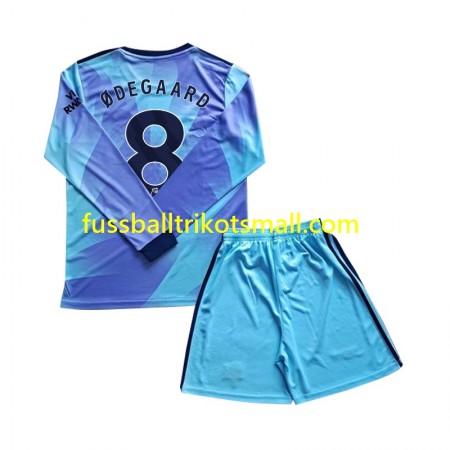 Fußballtrikots Arsenal Odegaard 8 Kinder 2024-2025 Langarm 3rd trikot kaufen
